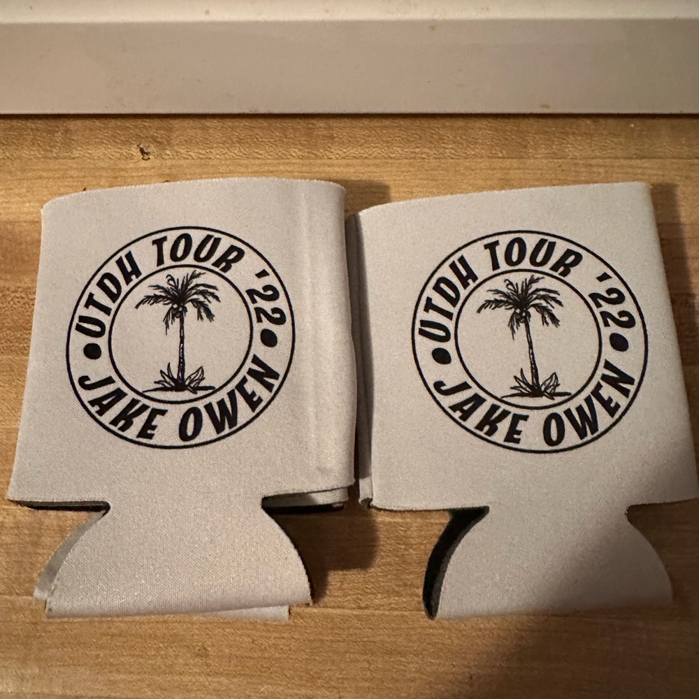 NEW Up There Down Here (UTDH) Tour '22 Jake Owen Koozies